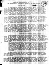 Дело 87. Протоколы комиссии по негритянскому вопросу и др. (1-й экз.)