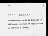 Дело 3. Резолюции ИККИ о КП Бразилии и ее делегации