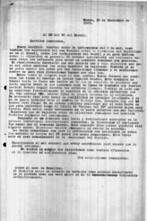 Дело 9. Письма ИККИ в ЦК КП Бразилии и переписка о КПБ