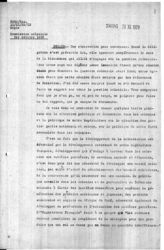 Дело 164. Стенограмма Колониальной комиссии о французских колониях