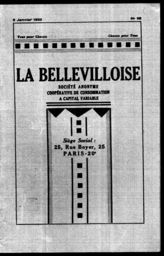 Дело 204. "La Bellevilloise", бюллетень парижского кооператива №№ 98, 99