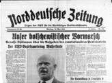 Дело 23. Газета "Norddeutsche Zeitung" с докладом Тельмана в Гамбурге