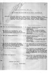 Дело 119. Протоколы №№ 1-2 заседаний Президиума ИККИ от 3, 19 сентября 1928 г. (1-й экз.)