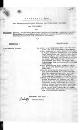 Дело 101. Протокол № 99 внеочередного заседания Президиума ИККИ от 23 июля 1927 г. (1-й экз.)