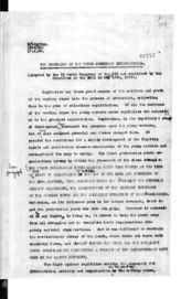 Дело 144. Материалы к протоколу № 8 заседания Президиума ИККИ от 13 марта 1929 г. (1-й экз.)