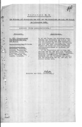 Дело 159. Протокол № 20 заседания Президиума ИККИ и Президиума Исполкома КИМ от 3 ноября 1929 г. (1-й экз.)