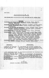 Дело 172. Протокол № 33 и стенограмма заседания Президиума ИККИ от 23 января 1931 г. (1-й экз.)