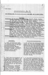 Дело 189. Протокол № 46 и стенограмма заседания Президиума ИККИ от 7 апреля 1932 г. (к пунктам 1, 2) (1-й экз.)