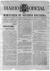 Дело 10. Ежедневные официальные бюллетени Министерства национальной обороны Испанской республики