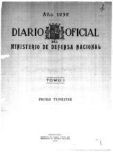 Дело 20. Ежедневные официальные бюллетени Министерства национальной обороны Испанской республики