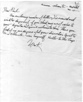 Дело 203. Письма друзей и родственников американского героя-добровольца М.Раушвельда