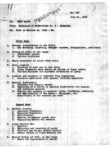 Дело 256. Приказы, служебные записки, инструкции командования учебного батальона 15 интербригады