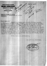 Дело 302. Донесения, служебные записки командования делегации Базы интербригад в Фигерас