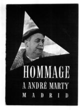 Дело 397. Брошюра "Hommage a Andre Marty", изданная комиссариатом Базы интербригад
