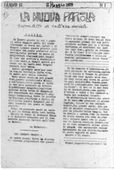 Дело 421. Бюллетень для итальянских военнопленных "La nuova parola", изданный добровольцами интербригад