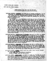 Дело 1. Приказы, инструкции, служебные записки командования 35 дивизии республиканской армии Испании