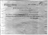 Дело 596. Донесения, служебные записки, письма командования 2 дивизиона тяжелой артиллерии "Шкода"