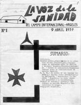 Дело 59. Бюллетень, издававшийся интербригадовцами, интернированными в концлагере Аржелес
