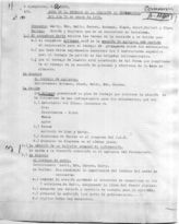 Дело 8. Протокол, планы Комиссии по иностранным кадрам при ЦК КП Испании