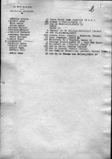 Дело 57. Списки добровольцев, репатриированных во Францию и Алжир
