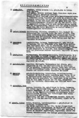Дело 358. Списки лиц немецкой национальности, отклоненных для отправки в Испанию