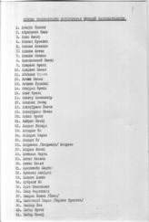Дело 1456. Список чехословацких добровольцев интербригад