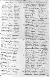 Дело 1534. Списки югославских добровольцев в концлагерях Франции