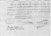 Дело 1561. Финансовые документы добровольцев интербригад неустановленной национальности